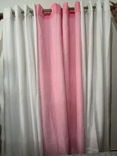 Cortinas 4 Peças - Ótimo Estado - Tecido Leve Tipo Voil