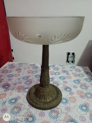 Fruteira de bronze