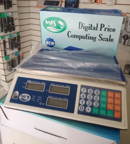 Balança com bateria bivolt para comércio pesa ate 40kg novas com garantia de 6 meses