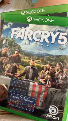 Lote 4 jogos xbox one, mídia física- Far Cry 5, Just Dance e +