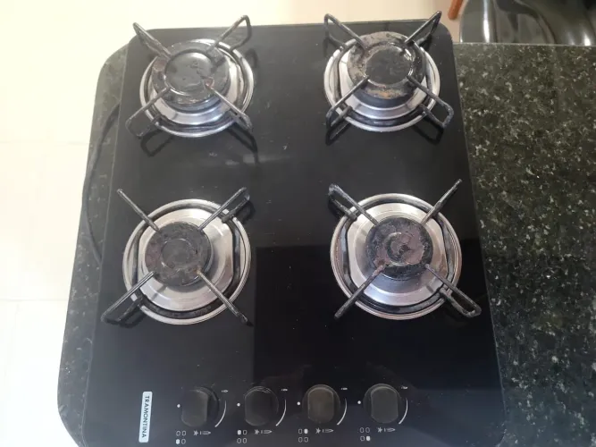FOGÃO COOKTOP 4 BOCAS, faço entrega 