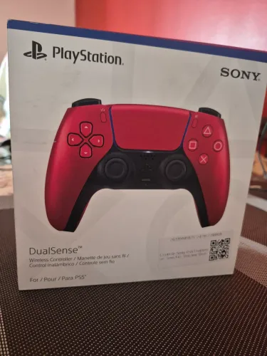 Controle PS5 Original Sony DualSense Volcanic Red Novo Lacrado