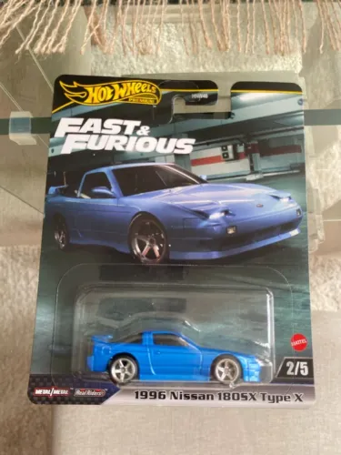 Hot Wheels Fast and Furious - 1996 Nissan 180SX Type X - Premium