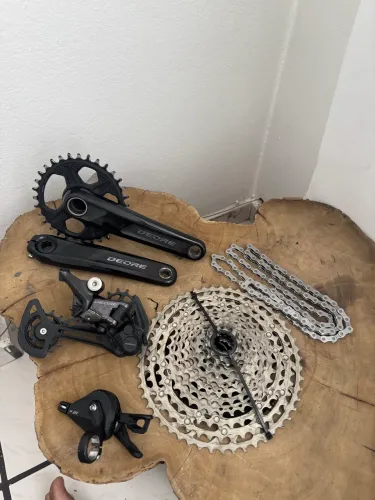Kit Shimano Deore 12 v fechado 