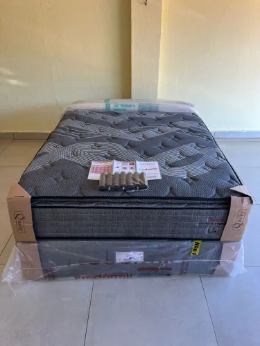 Cama Box NOVA MOLAS ENSACADAS NO PLÁSTICO - Entrega Grátis 