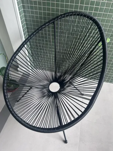 Cadeira Acapulco Preta