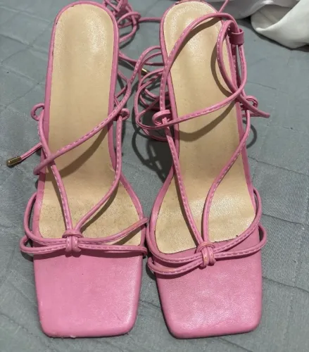 Salto Amarração Rosa