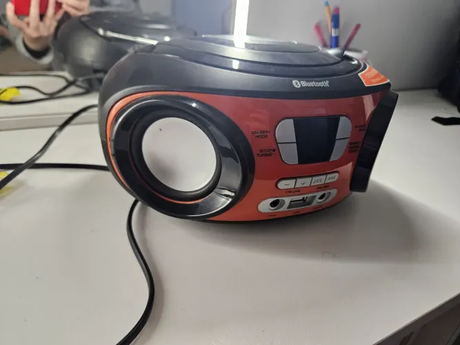 boombox bx 18 bivolt up orange
