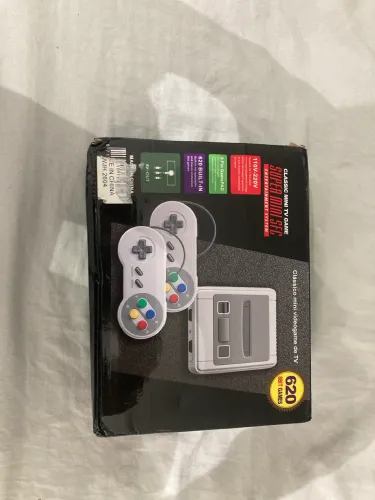 Console SUPER MINI SFC 620 jogos clássicos!