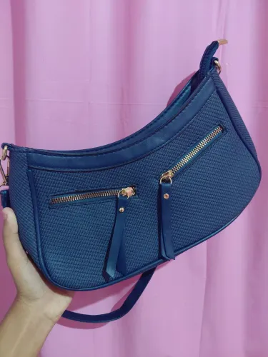 Bolsa estilosa azul