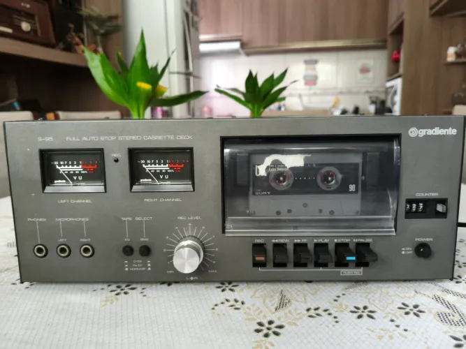 Tape deck gradiente s95