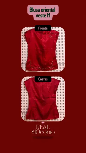 Blusa oriental M/G
