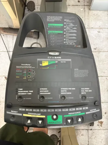 PAINEL ELIPTICO PRECOR EFX 546