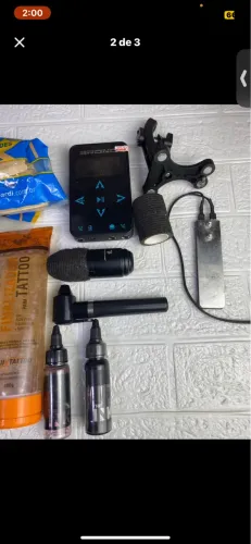 Kit pra tatuagem comoleto