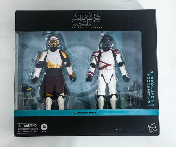 Captain Enoch + Night Trooper black series hasbro original