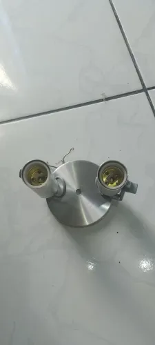 Spots para 2 lampadas