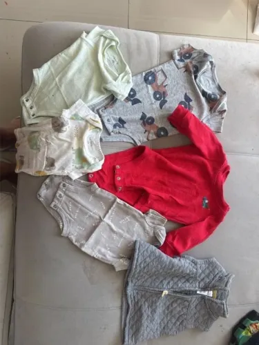 Kit 6 Peças Carters Body e Colete