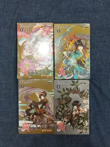 Pacote Gate 7 N° 01 ao 04 mangá Newpop