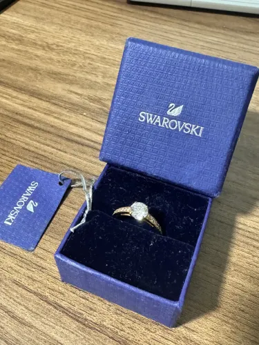Anel Swarovski ATTRACT Rose Gold