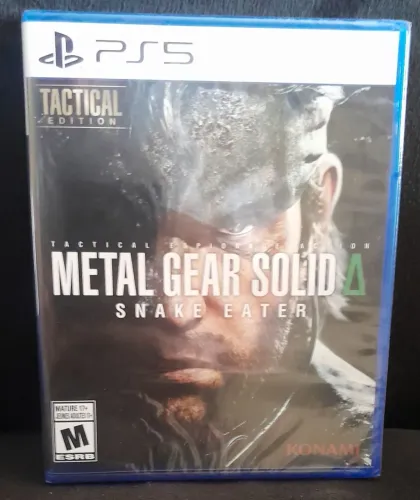 Metal Gear Solid Delta Snake Eater Ps5 Midia Física Novo Lacrado