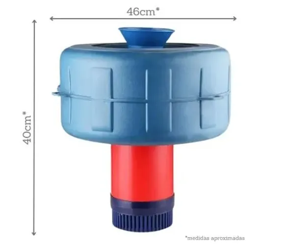 Aerador para Tanque Chafariz Piscicultura Trifásico 380V 1.5CV PEL-AE1.5C