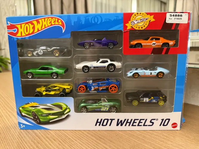 Carrinhos HotWheels kit 10 unidades