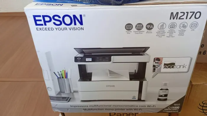 Impressora Epson ecotank M2170, semi nova 3 meses de uso