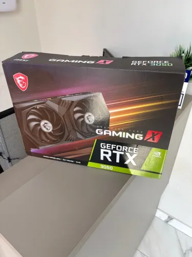 VENDO PLACA DE VÍDEO MSI RTX 3050 GAMING X 8GB