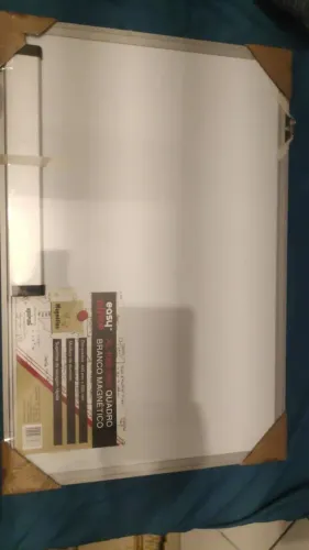 Quadro lousa magnética - kit montagem e apagador