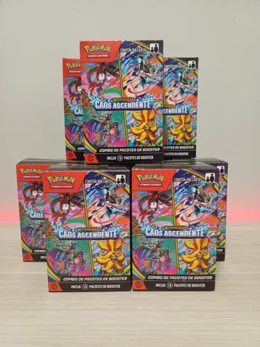 Combo de Booster Pokémon ME04 Caos Ascendente