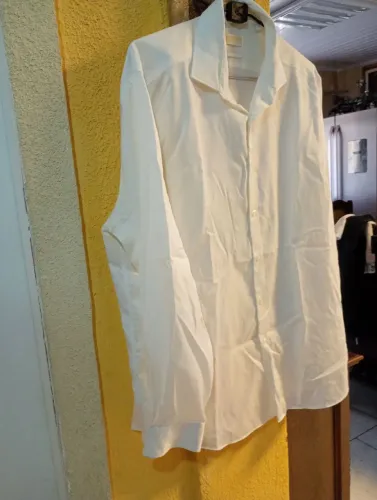 Camisa bege claro masculina GG (MICHAEL KORS)