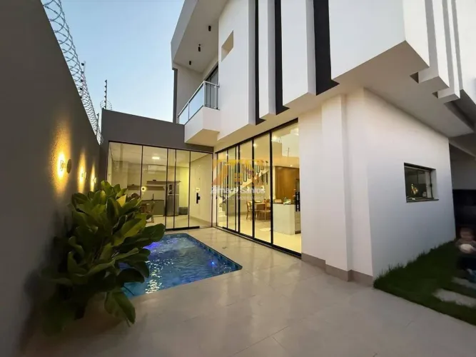 Casa Alto Padrão 4/4, sendo 3 suítes, 210 m² - 505 sul (Arso 52) - Palmas/TO