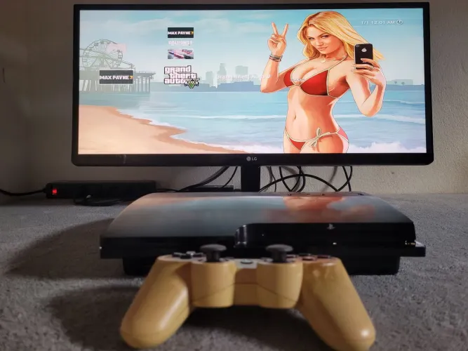 PlayStation 3 Slim Desbloqueado - OPORTUNIDADE