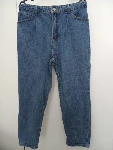 Calça Mom Jeans plus size Shein Curve cintura elastizada 0XL Pouco Uso Excelente Estado!