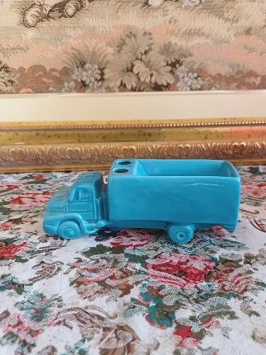 Porta canetas em porcelana 16x6