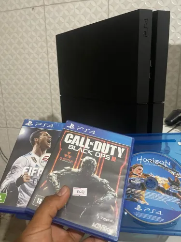 Ps4 novo zero cheio de jogos