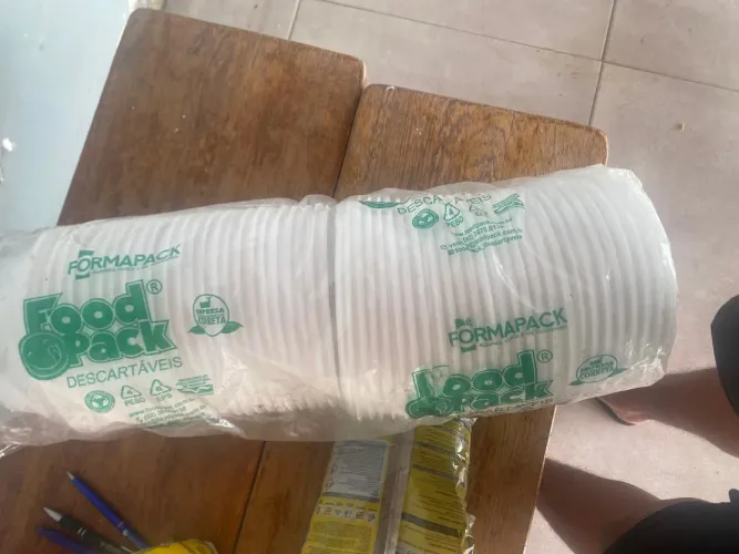 Descartável para marmita