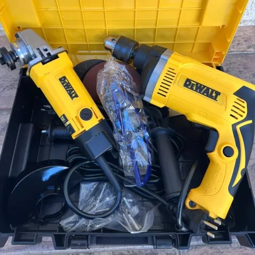 Kit 2 em 1 Dewalt Furadeira e lixadeira