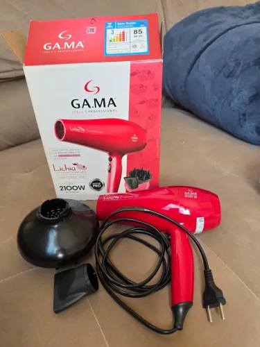Secador de Cabelo GA.MA Italy Professional - 2100W (Linha Lichia)