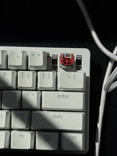 Razer Huntsman Mini 60% Switch Red Original Branco