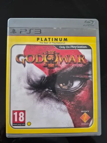 Jogo God of War 3 Platinum Português PS3 Mídia Física Original Excelente Estado Usado