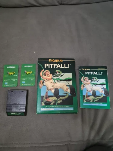 Pitfall - Intellivision  - Completo  - item para colecionador