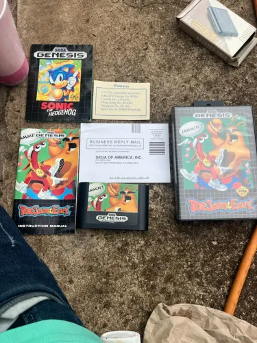 Vendo jogo de mega drive na caixa com Manual 