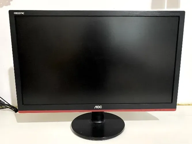 Monitor Gamer AOC Speed LED 21.5´ Widescreen, Full HD, 1ms, 75 Hz - Recém Usado