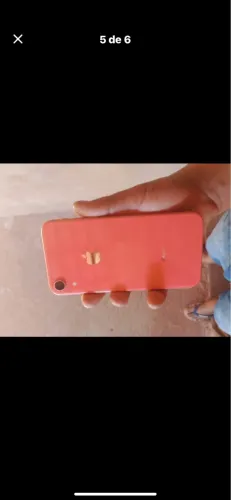 Iphone XR coral todo original