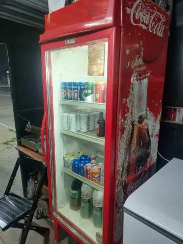 Freezer expositor, geladeira frost free Coca cola