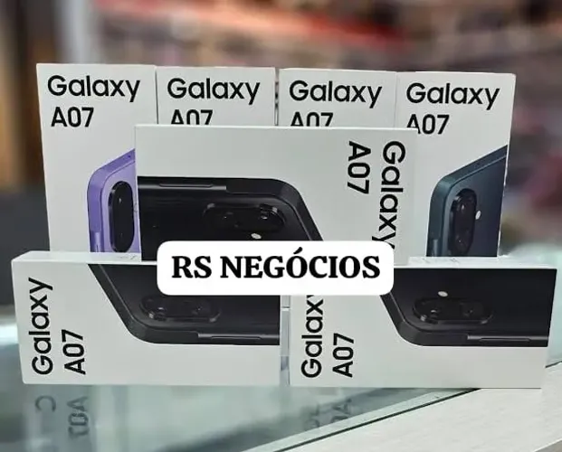 Samsung A07 256gb, Lacrado + Nota Fiscal (Até 12x)