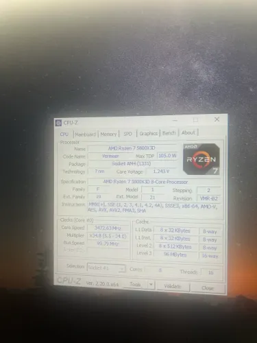 Ryzen 7 5800x3d