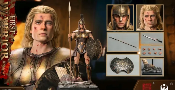 Aquiles Troia 1/6 Haoyutoys Brad Pitt Action Figure