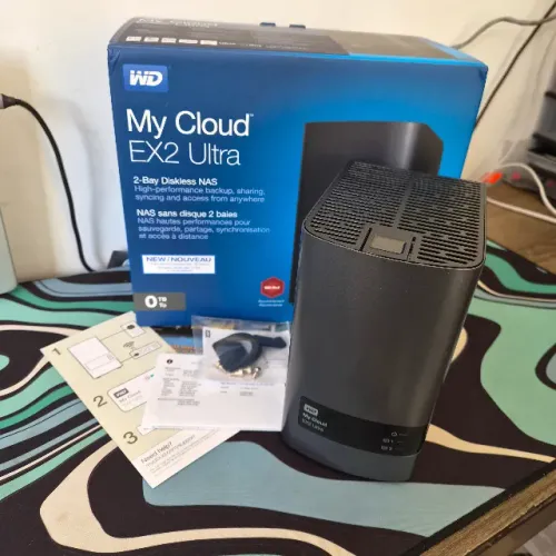 WD My Cloud EX2 Ultra 2-Bay Diskless NAS